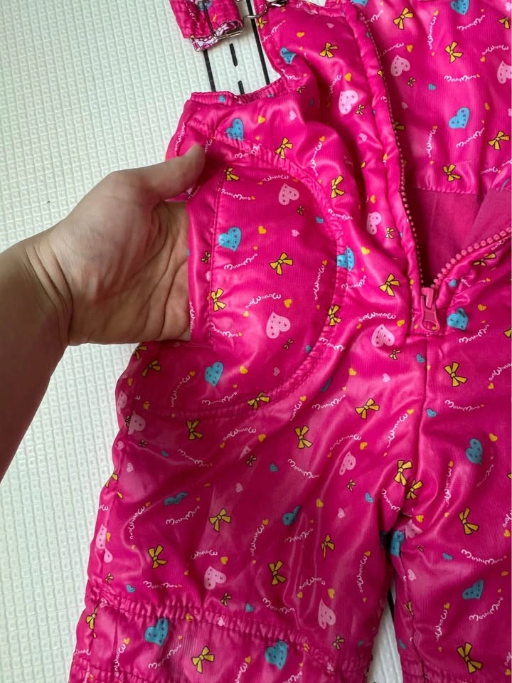 Pink Kids Overalls size 92 / 24 month - photo 4
