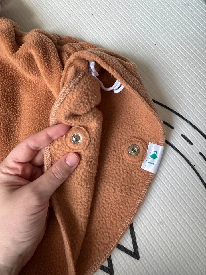 Ponchies Bunny Hooded Fleece Poncho 0-2 yrs - photo 4