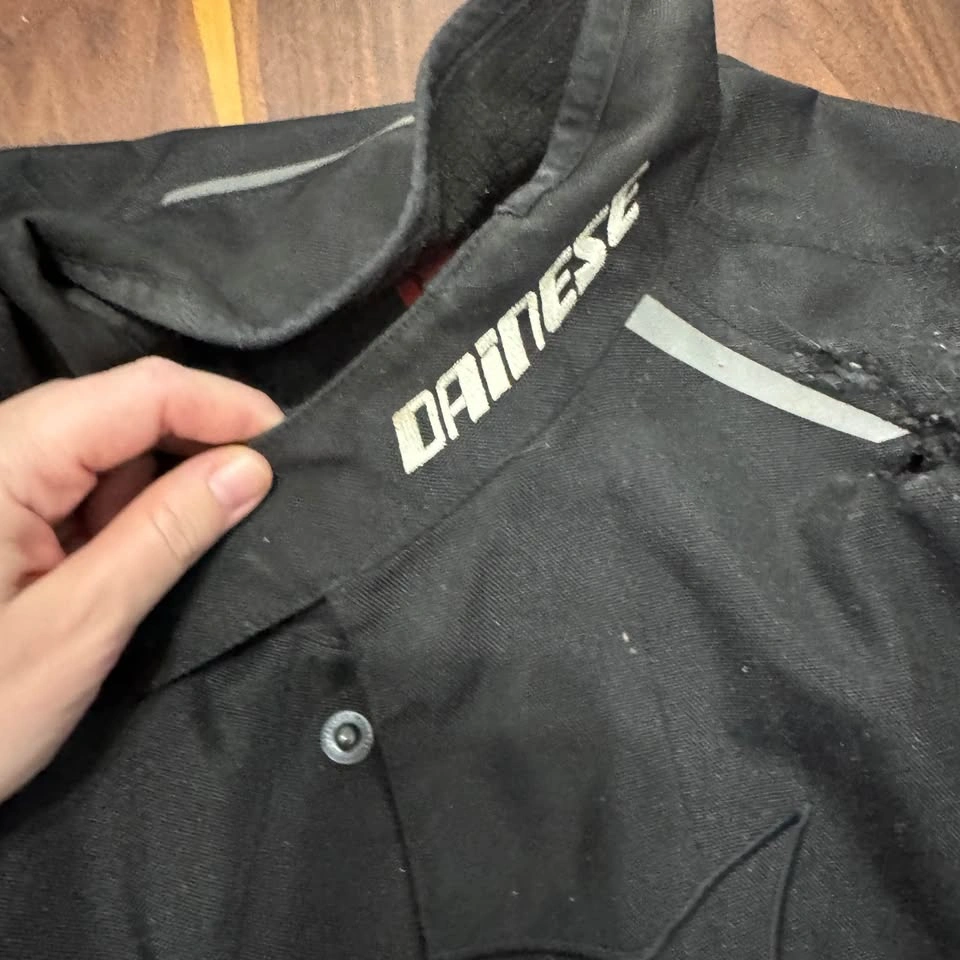 Dainese Black Motorcycle Jacket Size 52 - photo 2