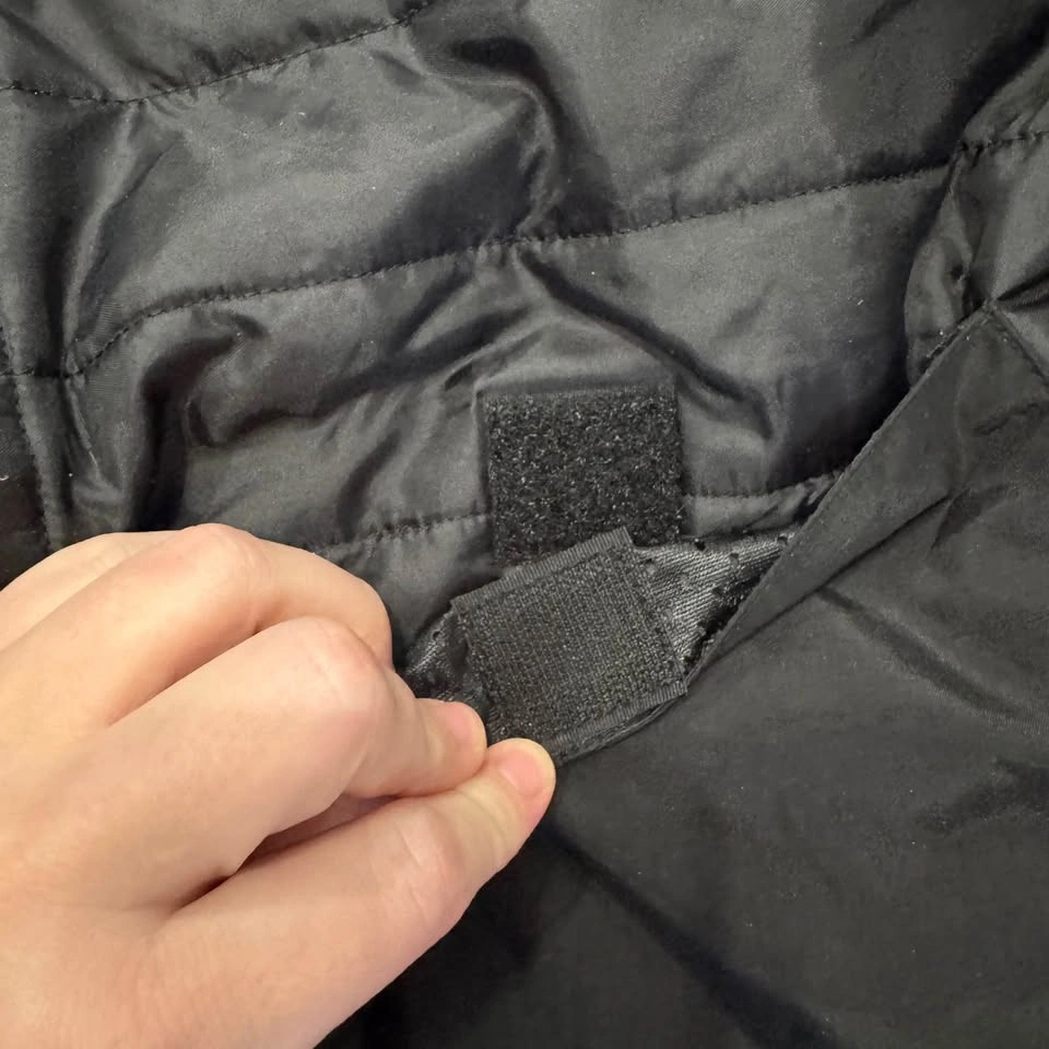 Dainese Black Quilted Motorcycle Jacket Liner Size 52 - photo 5