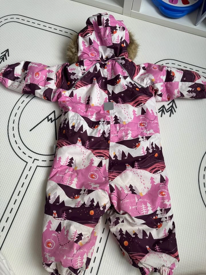 Waterproof Reimatec Snowsuit - Lappi Cold Pink / 18-24M - photo 2
