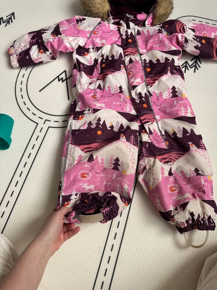 Waterproof Reimatec Snowsuit - Lappi Cold Pink / 18-24M - photo 5