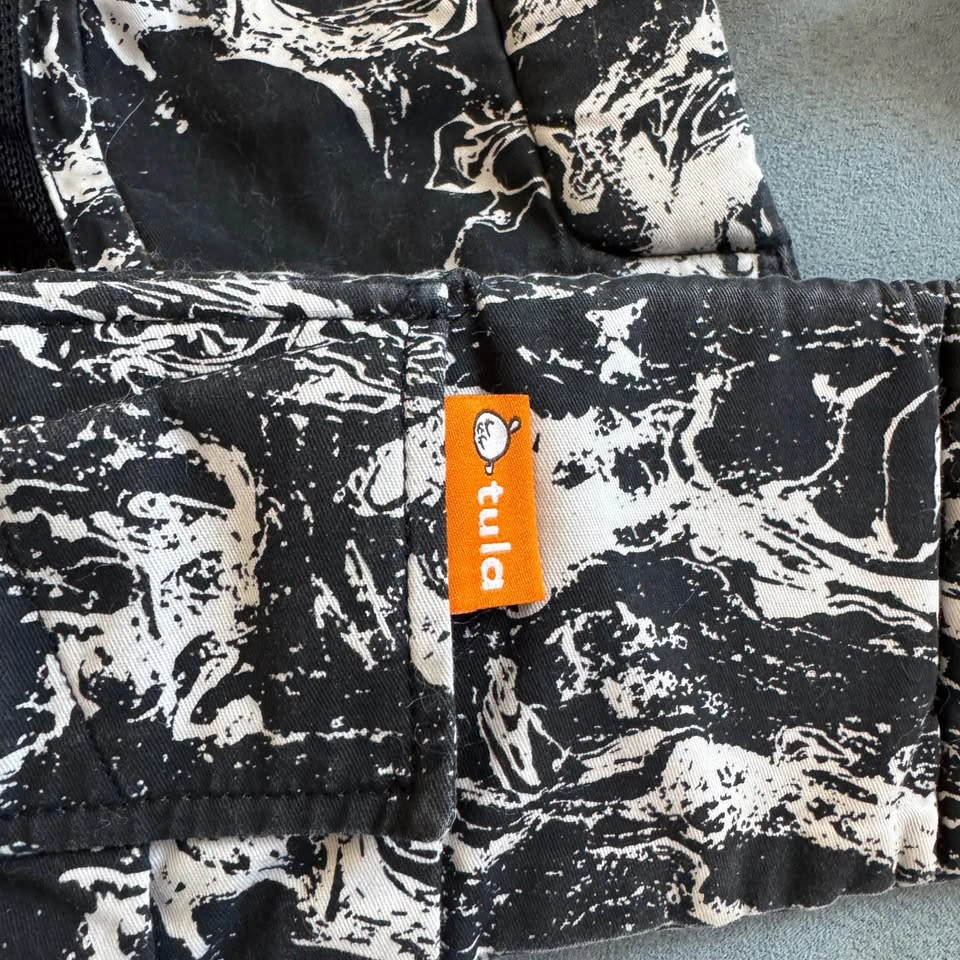 Tula Explore Baby Carrier – Marble Print – Like New - photo 2