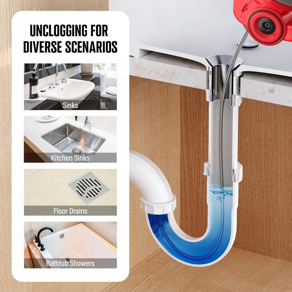 Populo 20V Cordless Electric Drain Auger - photo 4