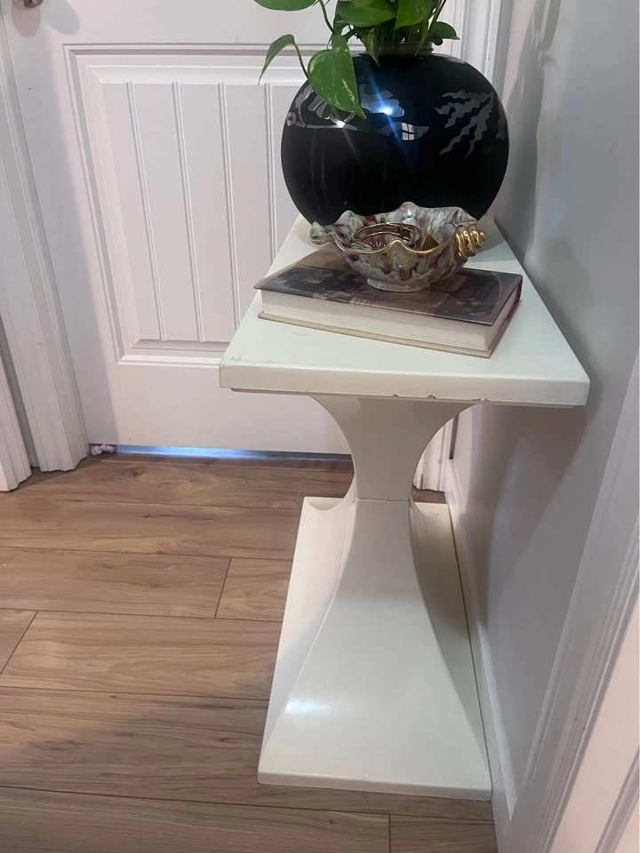 Postmodern Sculptural Console Table-Praetorian Style Pedestal Ba - photo 3
