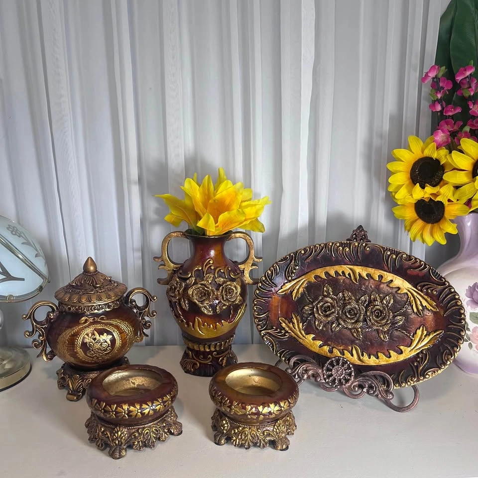 Vintage Baroque Style Decorative Home Decor Set
