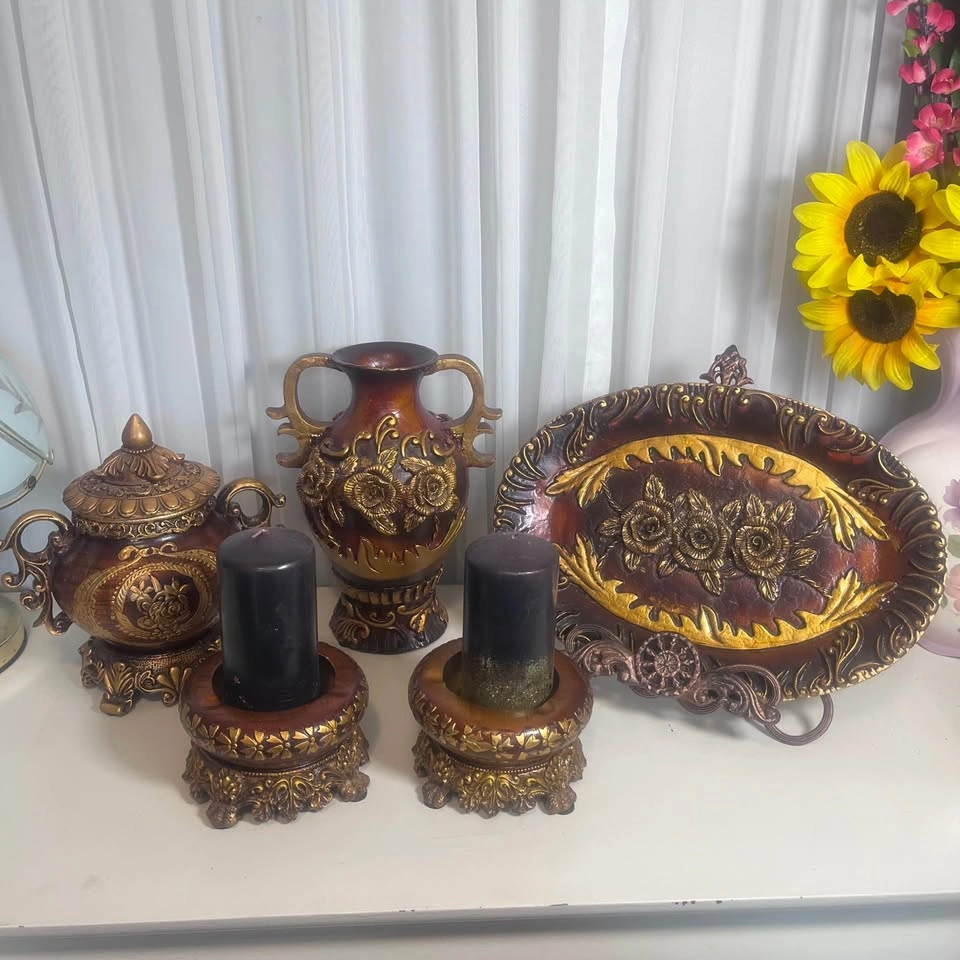 Vintage Baroque Style Decorative Home Decor Set - photo 2