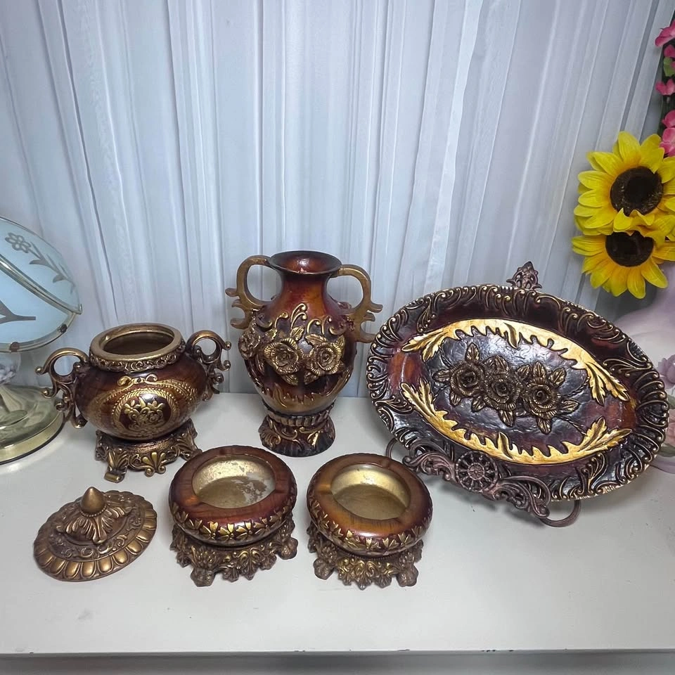 Vintage Baroque Style Decorative Home Decor Set - photo 3