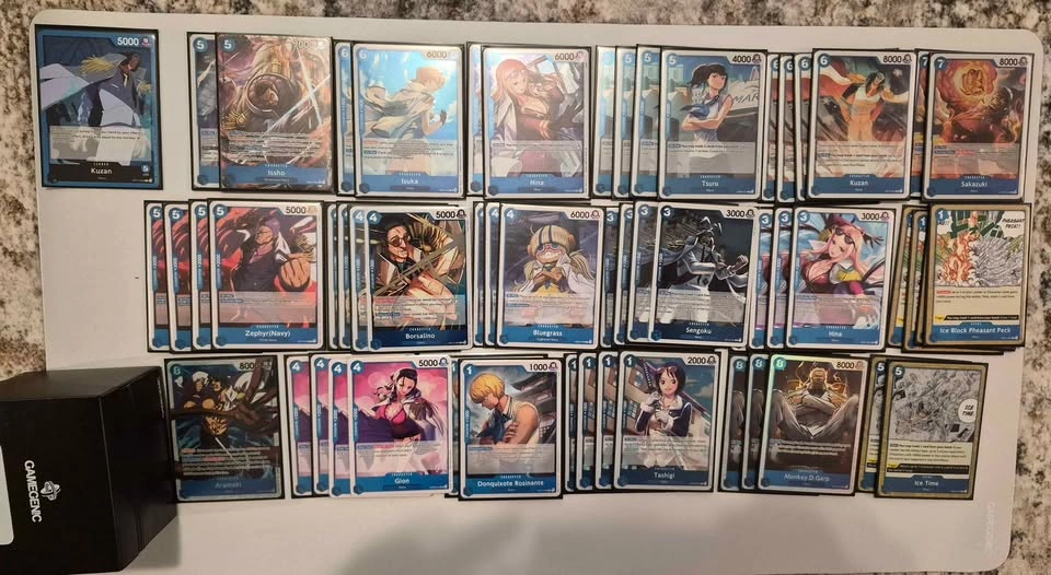 One Piece Card Game OP TCG Blue Kuzan Deck - photo 2