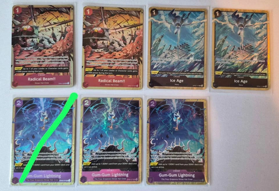 One Piece TCG Alt Art Lot