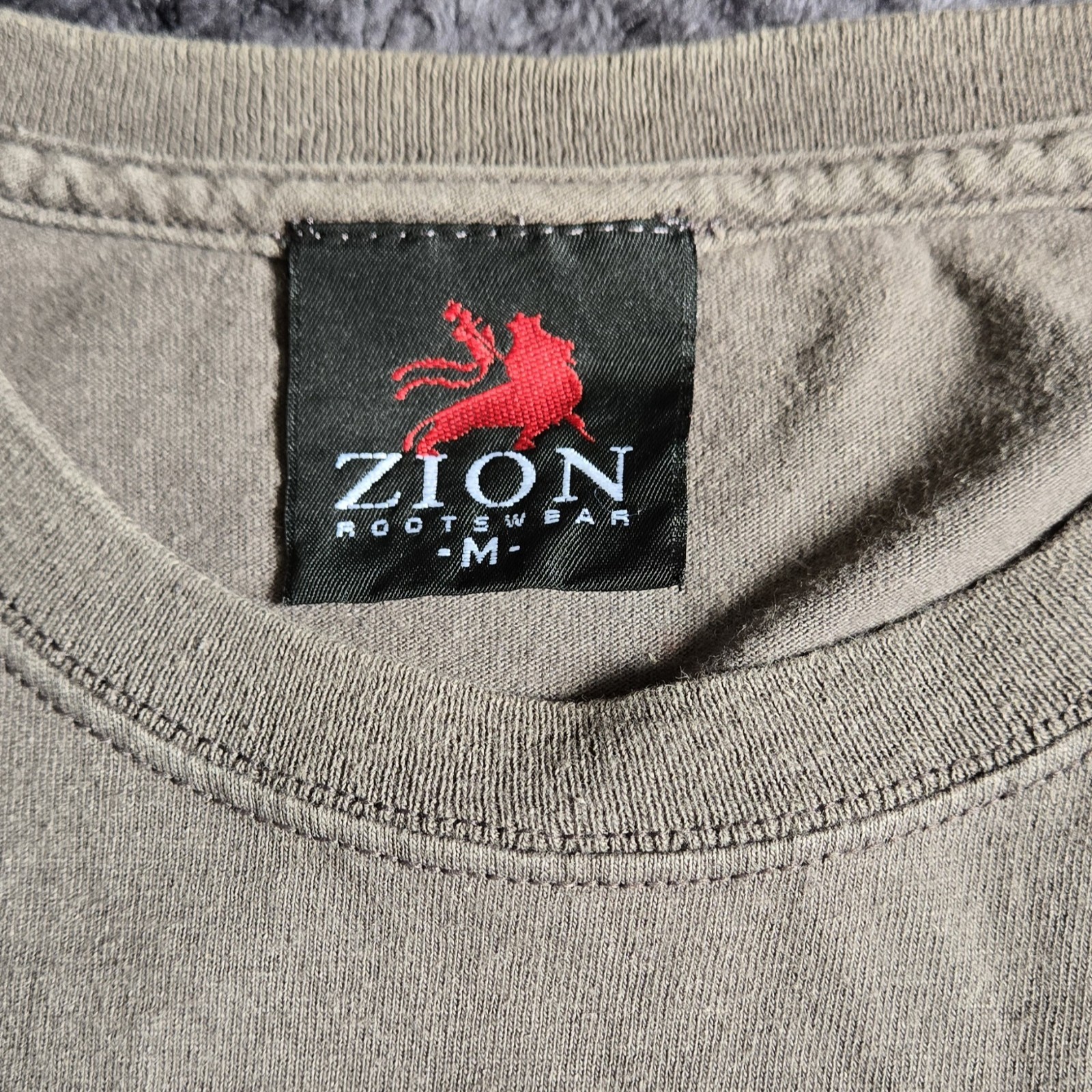 Bob Marley Exodus 1977 T-Shirt Zion Rootswear Grey Graphic M - photo 3