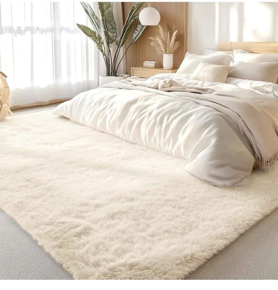 8x10 ft Fluffy Area Rug for Living Room Bedroom - photo 3
