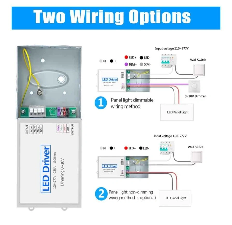 2x4 LED Flat Panel Light, 4 Pack 7800LM - photo 4