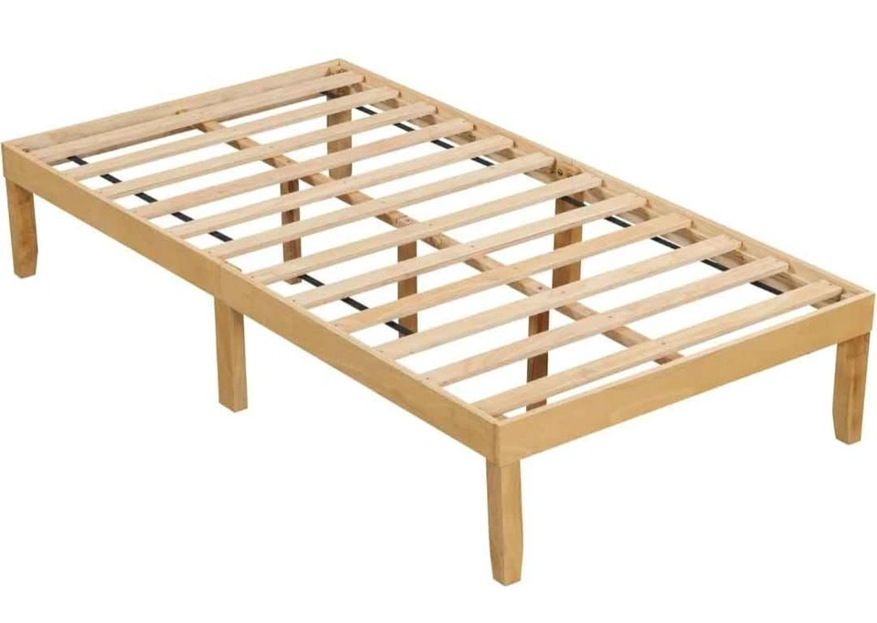 Twin Size Wood Platform Bed Frame - photo 3