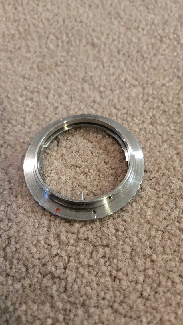 Canon Digital Camera Adapter for Olympus OM Lenses