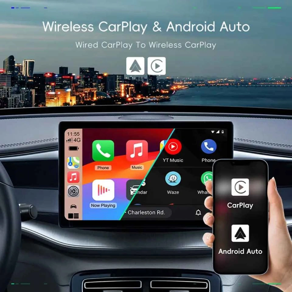 4 IN 1 WIRELESS AI BOX Carplay/Android Auto/AirPlay/Mirror link - photo 2