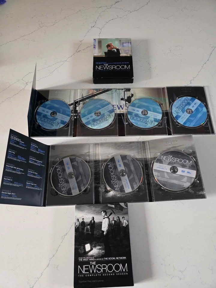 The Newsroom Seasons 1 & 2 DVD Box Set - photo 2