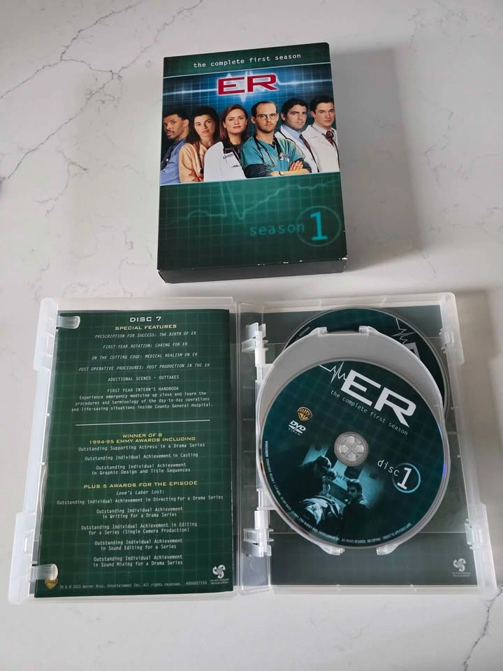 ER Seasons 1-8 DVD Box Set (Early Seasons Bundle) - photo 2