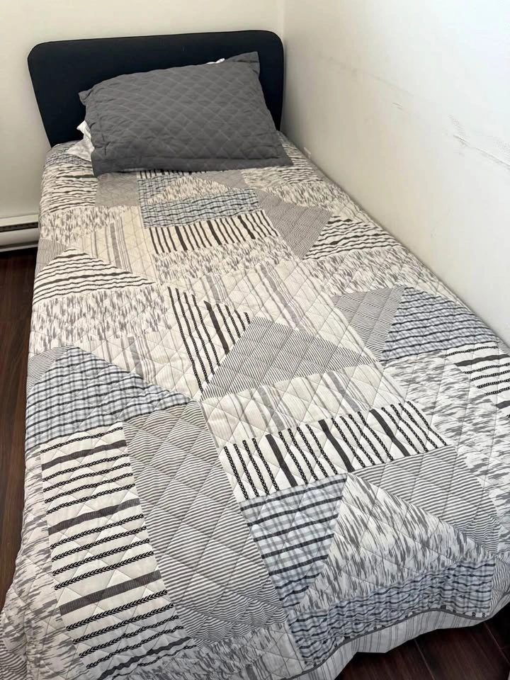 IKEA SLATTUM Single Bed + Mattress