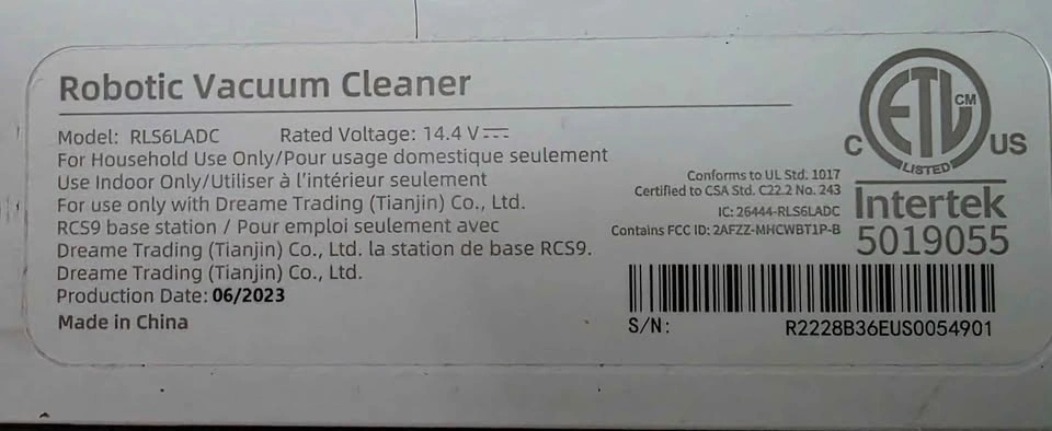 Dreame L10s Ultra Robot Vacuum + Mop (Auto-Empty Dock) - photo 3