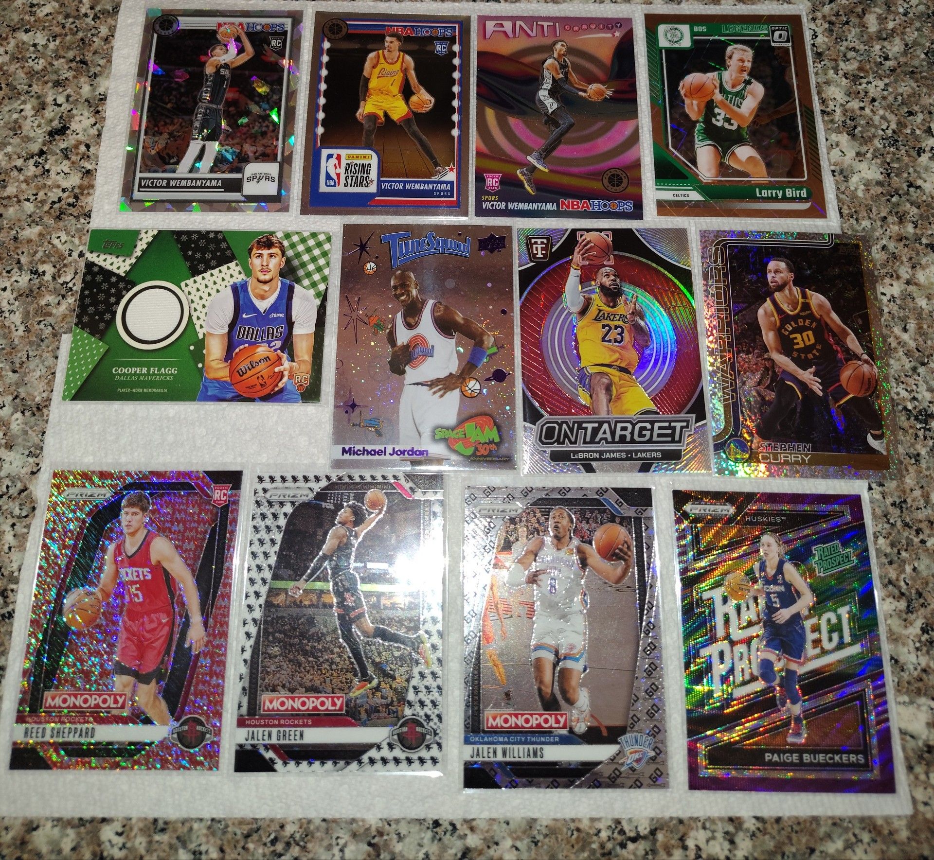 Cooper Flagg RC Relic and other basketball cards - photo 4