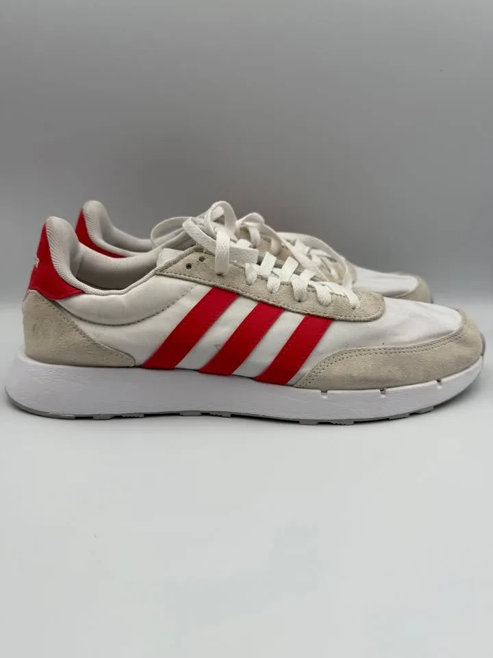 🔥 Adidas 60’s 2.0 Sneakers Red & White Men’s Size 9 🔥 image indicator(4)