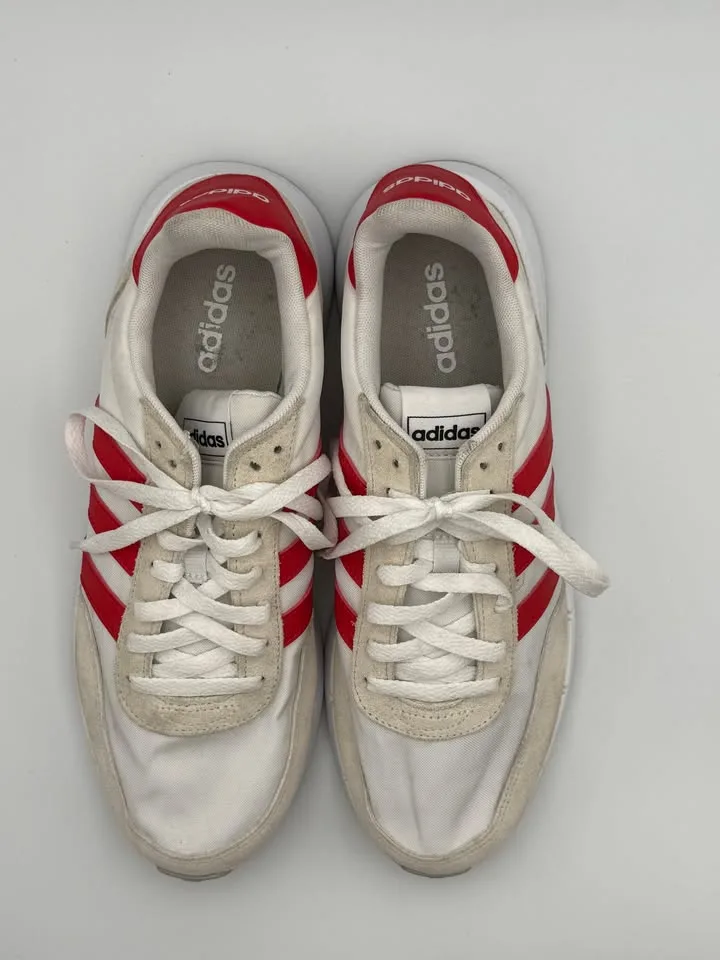 🔥 Adidas 60’s 2.0 Sneakers Red & White Men’s Size 9 🔥 image indicator(8)