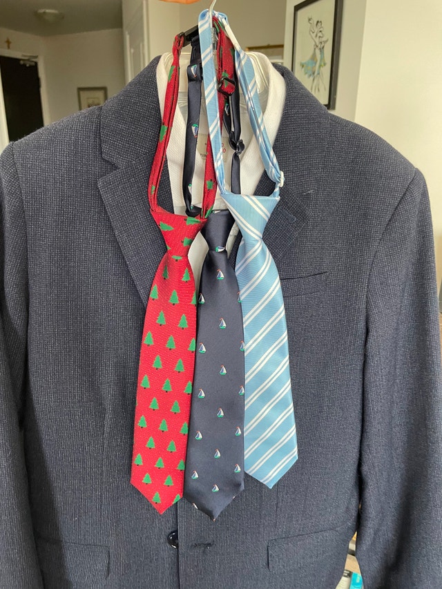 Kid/Youth Blazer, Shirt & Tie, Size 9-10 - photo 3