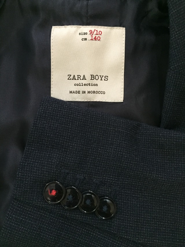 Kid/Youth Blazer, Shirt & Tie, Size 9-10 - photo 5