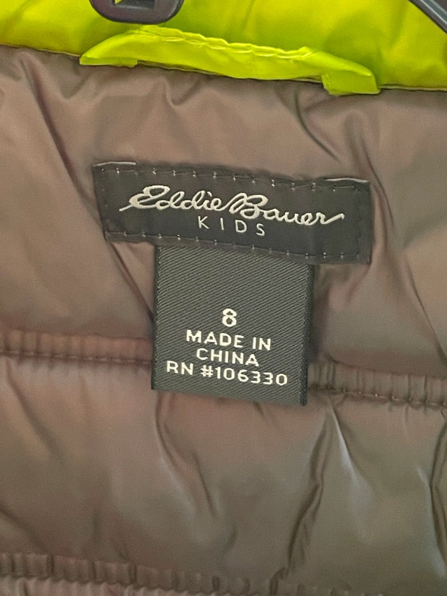 Eddy Bauer light puffy vest, size 8Y - photo 5