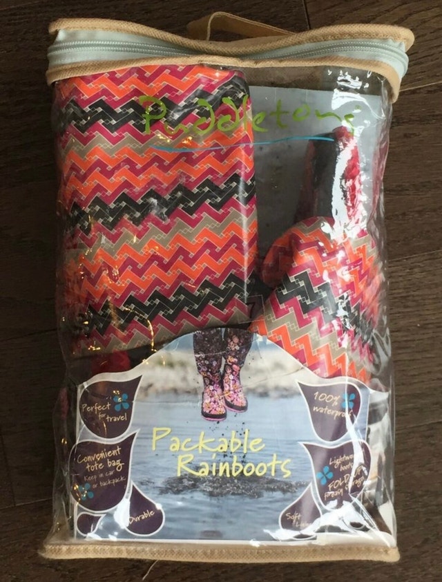 Packable Rainboots, Size 7 - photo 4