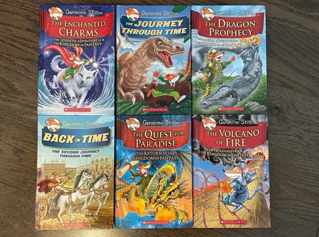 10 Geronimo Stilton Books (check description) - photo 2