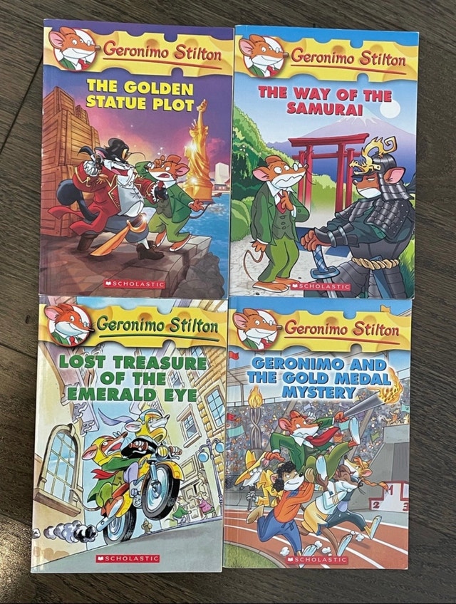 10 Geronimo Stilton Books (check description) - photo 3