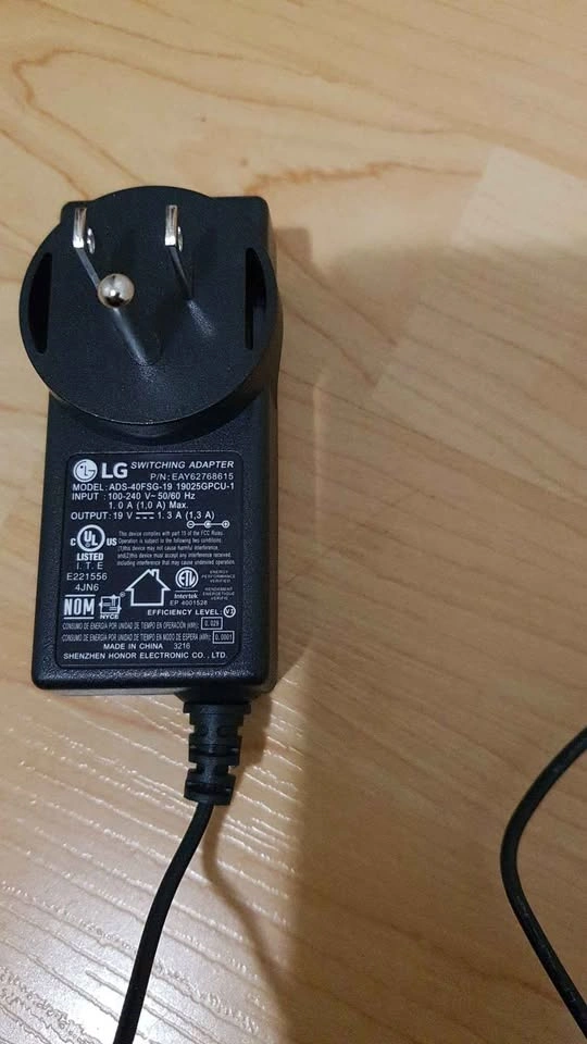 LG ADS-40FSG-19 Power Adapter – 19V Original - photo 2