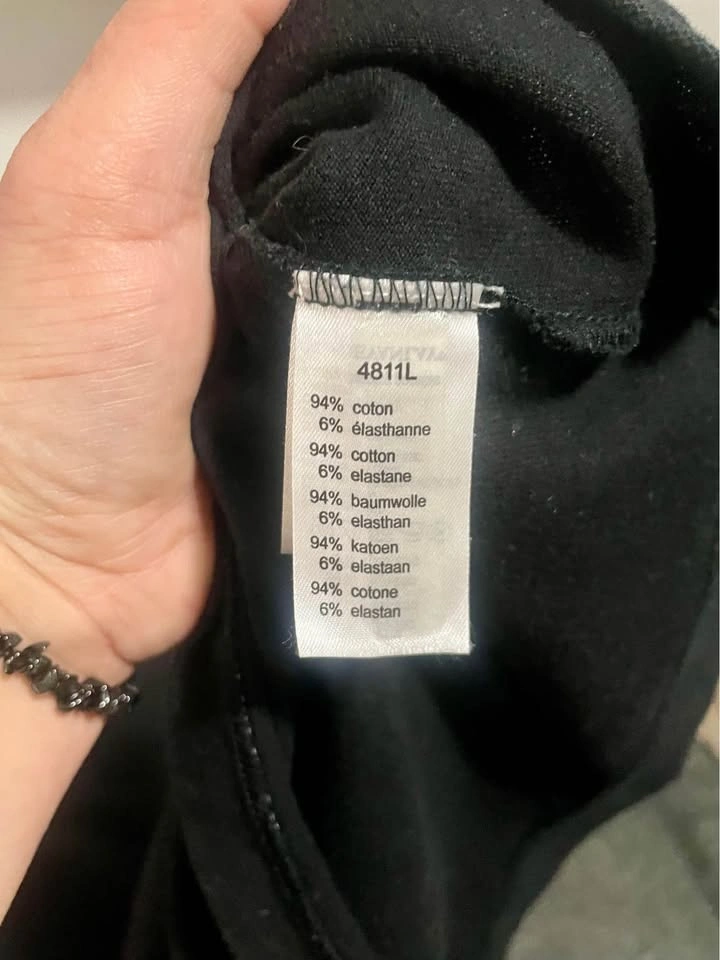 Size 42 Lacoste Black Sleeveless V-Neck Collared Shirt - photo 4
