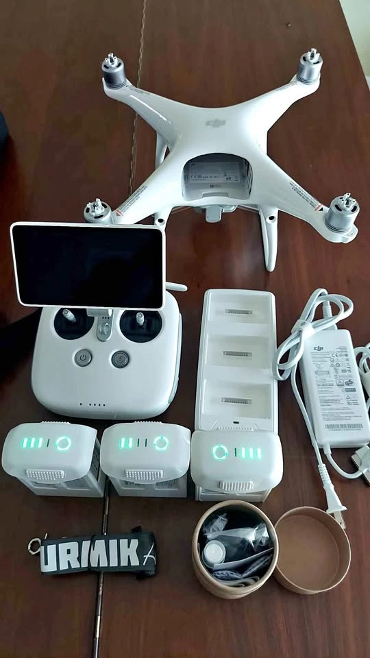 DJI Phantom 4 Pro+ Drone, 3 Batteries, Accessories, Bag
