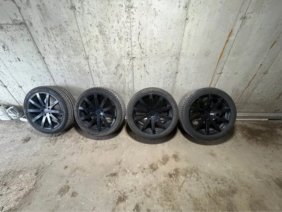 5x120 20” Staggered Wheels with TSW Rims & Haida Tires - photo 2