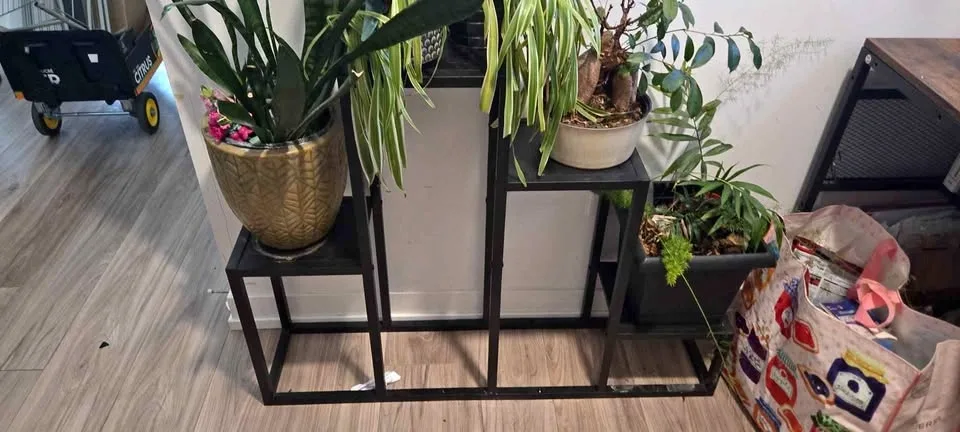 Multi level indoor/patio plant holder