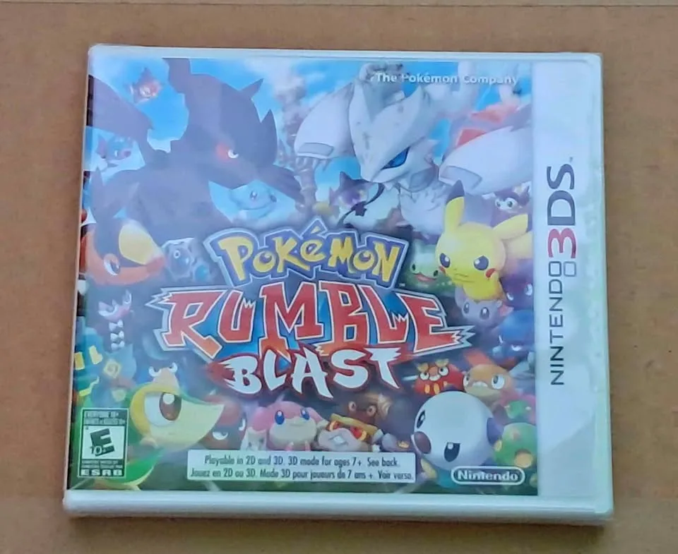 3ds pokemon rumble blast brand new sealed thumbnail