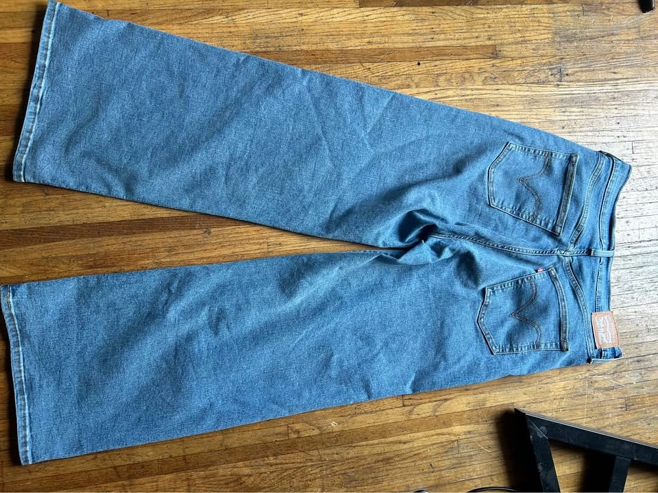 Levi's Ribcage Wide Leg Jeans - Size 30x30 - photo 4