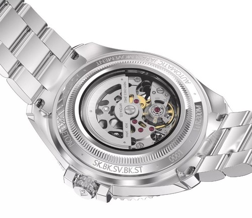 Aquacy Skeleton Automatic Miyota Men's Watch 200M Black - photo 4