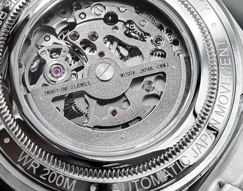 Aquacy Skeleton Automatic Miyota Men's Watch 200M Black - photo 5