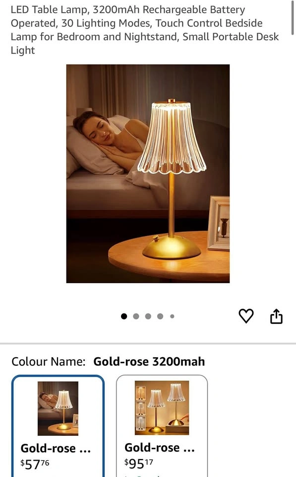 Rechargeable LED Table Lamp