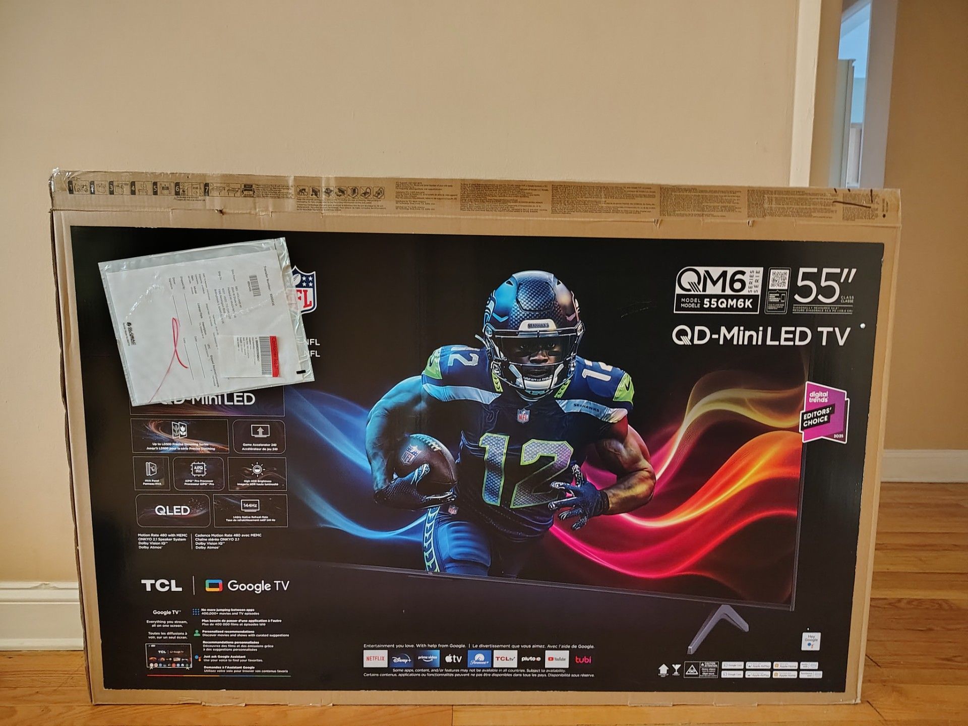 TCL QM6K 55" 4K TV