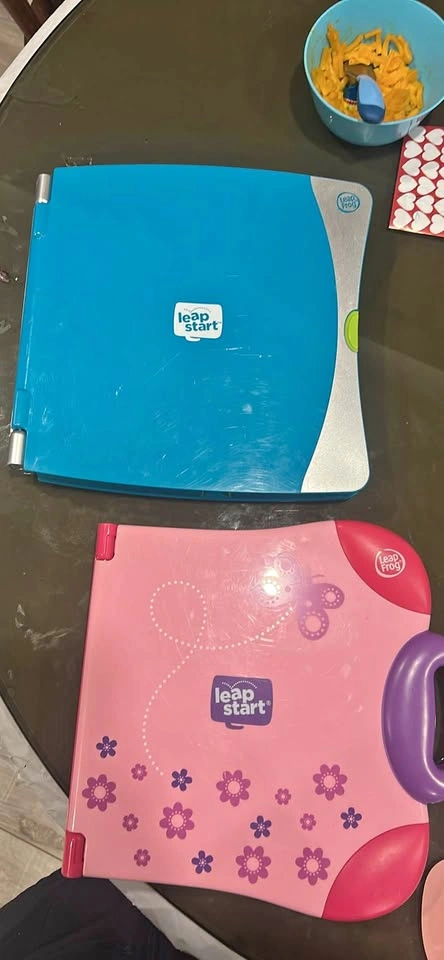 LeapFrog LeapStart systems w/ books & pens