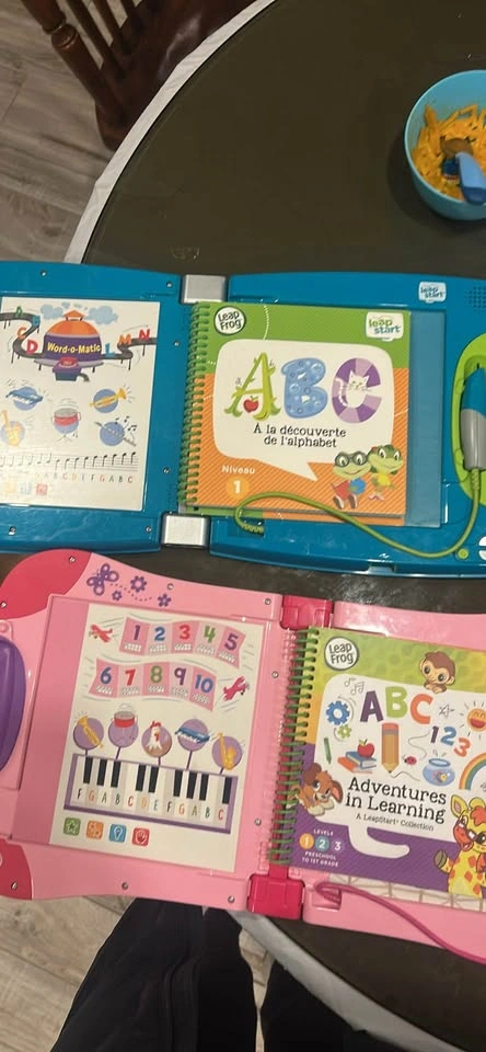 LeapFrog LeapStart systems w/ books & pens - photo 2