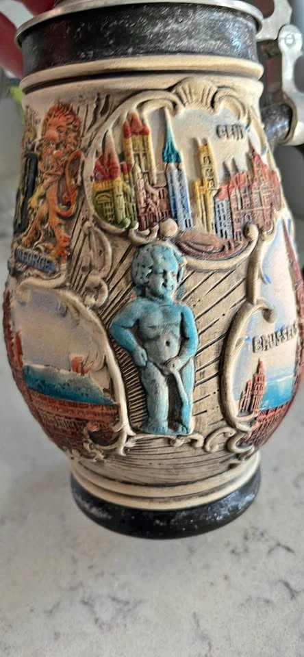 Belgium Beer Stein