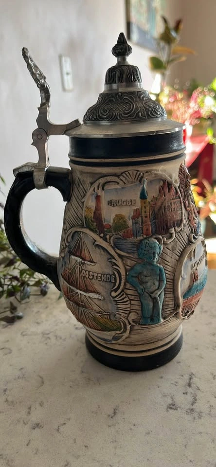 Belgium Beer Stein - photo 2
