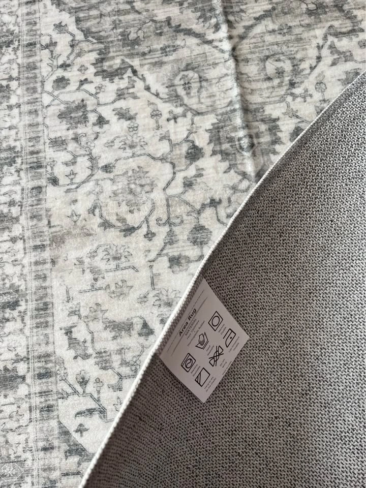 New Runner Rug Beige Grey - photo 3
