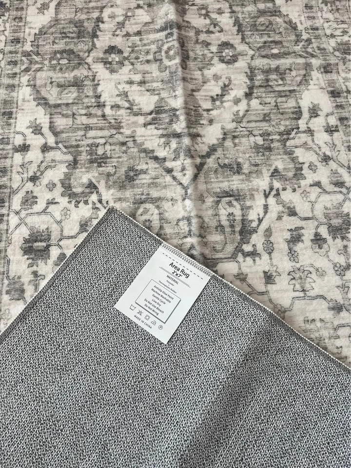 New Runner Rug Beige Grey - photo 5
